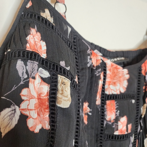 Torrid Pink and Black Sleeveless Maxi Sundress - Picture 2 of 16